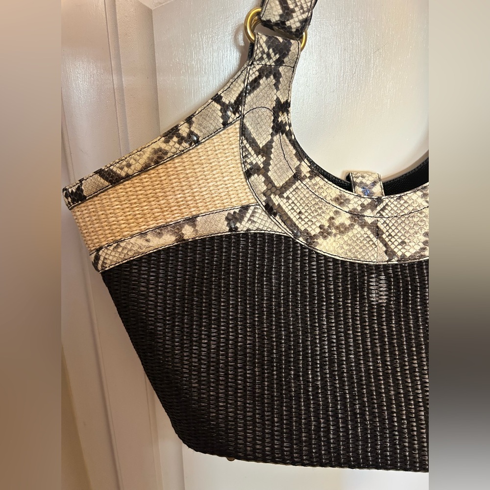 Brahmin Pablo Island Python Bag - image 6